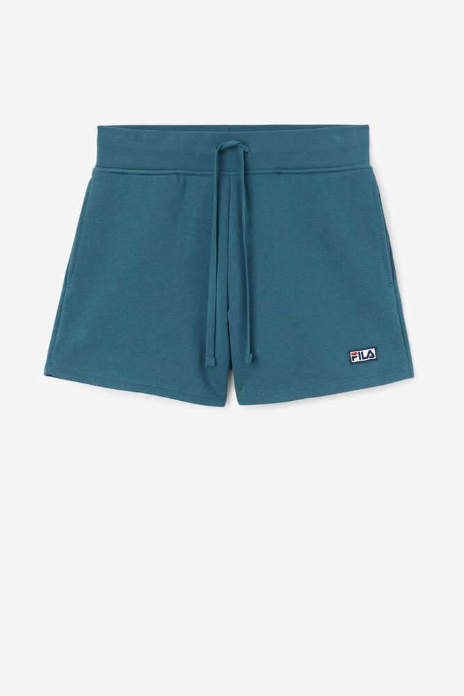 Fila Naisten Shortsit Diara Korkea Rise Sininen - PEIZ-28650